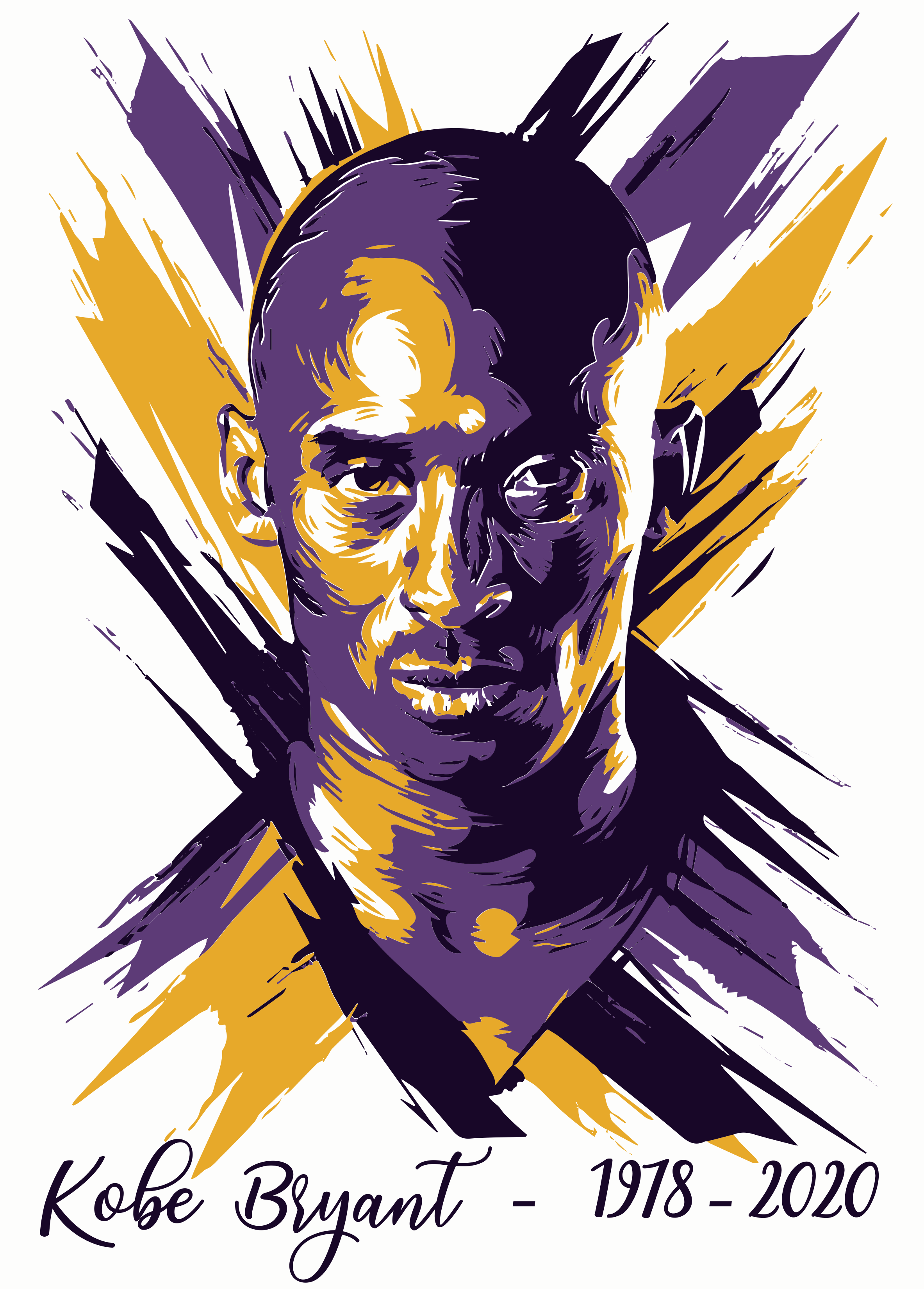 Lakers P2 16 Sketch Line Art Svg Vector Free Vectors